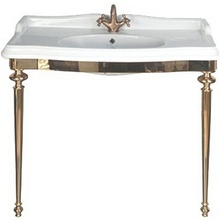 Tiffany World Bristol TWBR874.3oro Консоль для раковины 56x105x85 см, Италия - фото 1 - фото 1