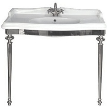 Tiffany World Bristol TWBR874.1сr Консоль для раковины 56x105x85 см, Италия - фото 1 - фото 1