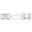 Tiffany World York YORM130-1/DNR/h2/1F Столешница 58,5x130x8 см, Италия - фото 3
