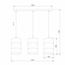 TK Lighting Bogart 3215 Bogart Black Светильник 107x20x30 см, Польша - фото 2