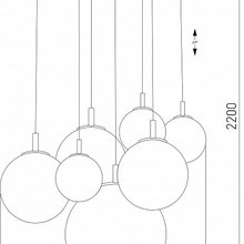 TK Lighting Cadix 4608 Cadix Gold Люстра подвесная Польша - фото 1 - фото 3