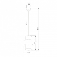TK Lighting Calisto 849 Calisto Светильник Польша - фото 1 - фото 3