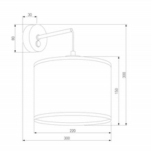 TK Lighting Juta 6858 Juta Бра 22x30 см, Польша - фото 1 - фото 4
