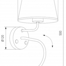 TK Lighting Maja 10081 Maja Бра 19x50 см, Польша - фото 1 - 3 TK Lighting Maja 10081 Maja Бра 19x50 см, Польша - фото 1 - фото 3