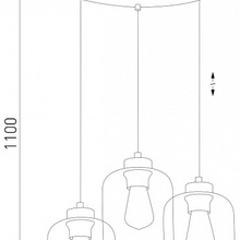 TK Lighting Marco 3325 Marco Green Светильник 36x36x35 см, Польша - фото 1 - 2 TK Lighting Marco 3325 Marco Green Светильник 36x36x35 см, Польша - фото 1 - фото 2