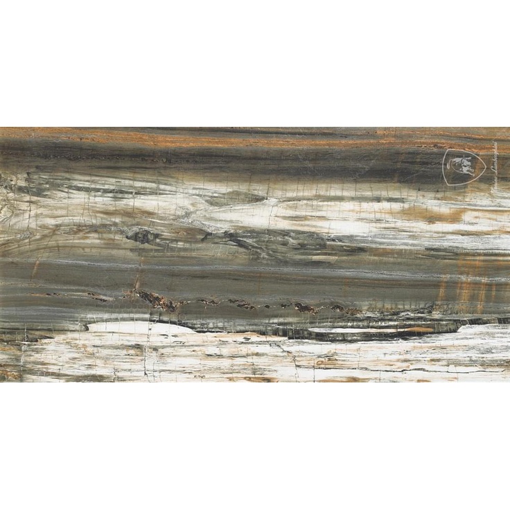 Tonino Lamborghini Estoril TL12ET00DPL Decoro Logo Multicolor Декор 60x120 см, Италия, под камень  - фото 1