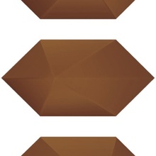 Tonino Lamborghini Galaxia 285114 Diamond 3D Copper Glossy Декор 11x17 см, Италия, ничего - фото 1 - фото 2