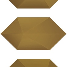 Tonino Lamborghini Galaxia 285115 Diamond 3D Gold Glossy Декор 11x17 см, Италия, ничего - фото 1 - фото 2