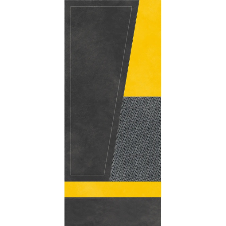 Tonino Lamborghini Korium 167523 Anthracite Yellow Diagonal A Керамогранит 120x280 см, Италия, под кожу - фото 1 Tonino Lamborghini Korium 167523 Anthracite Yellow Diagonal A Керамогранит 120x280 см, Италия, под кожу - фото 1