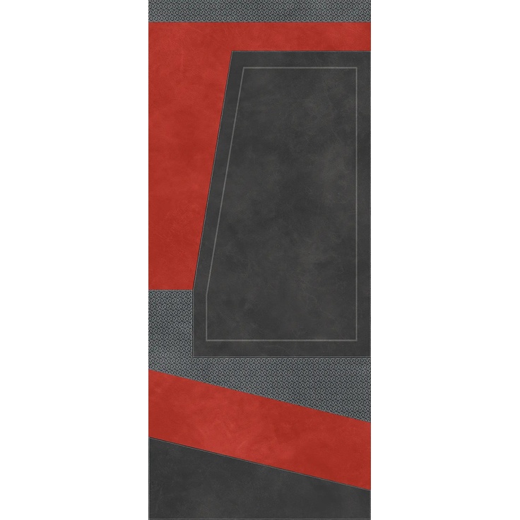 Tonino Lamborghini Korium 167542 Anthracite Red Diagonal C Керамогранит 120x280 см, Италия, под кожу - фото 1 Tonino Lamborghini Korium 167542 Anthracite Red Diagonal C Керамогранит 120x280 см, Италия, под кожу - фото 1