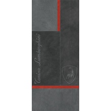 Tonino Lamborghini Korium 167552 Anthracite Red Square Logo Керамогранит 120x280 см, Италия, под кожу  - фото 1 - фото 1