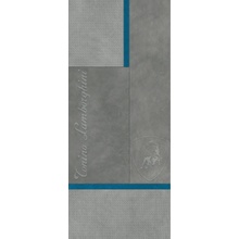 Tonino Lamborghini Korium 167561 Grey Blue Square Logo Керамогранит 120x280 см, Италия, под кожу  - фото 1 - фото 1