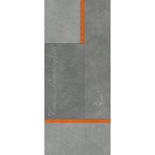 Tonino Lamborghini Korium 167564 Grey Orange Square Logo Керамогранит 120x280 см, Италия, под кожу  - фото 1 - фото 1