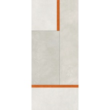 Tonino Lamborghini Korium 167574 White Orange Square Logo Керамогранит 120x280 см, Италия, под кожу  - фото 1 - фото 1