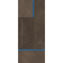 Tonino Lamborghini Korium 167581 Brown Blue Square Logo Керамогранит 120x280 см, Италия, под кожу  - фото 1 - фото 1