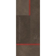 Tonino Lamborghini Korium 167582 Brown Red Square Logo Керамогранит 120x280 см, Италия, под кожу  - фото 1 - фото 1