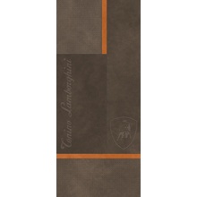 Tonino Lamborghini Korium 167584 Brown Orange Square Logo Керамогранит 120x280 см, Италия, под кожу  - фото 1 - фото 1