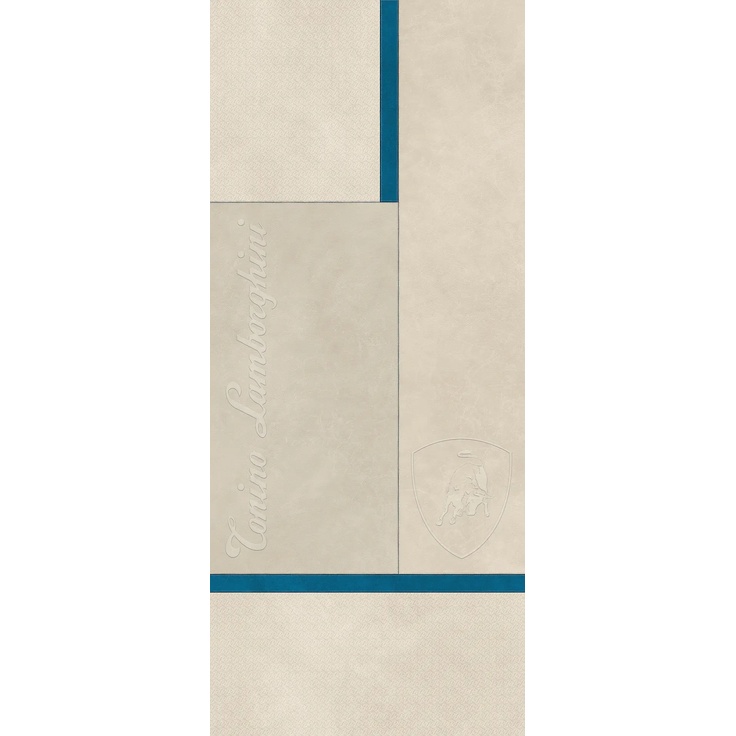 Tonino Lamborghini Korium 167591 Beige Blue Square Logo Керамогранит 120x280 см, Италия, под кожу - фото 1 Tonino Lamborghini Korium 167591 Beige Blue Square Logo Керамогранит 120x280 см, Италия, под кожу - фото 1