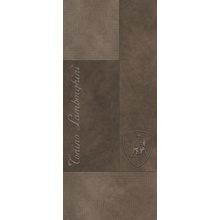 Tonino Lamborghini Korium 167440 Brown Square Logo Керамогранит 120x280 см, Италия, под кожу  - фото 1 - фото 1