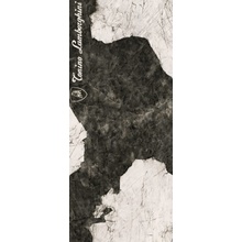 Tonino Lamborghini Magma 189117 F Logo A Black & White Lap Ret Керамогранит 120x280 см, Италия, под камень  - фото 1 - фото 1