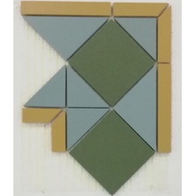 Топ Рус Петра У-07/15/24 Угол 23,3x23,3 см, Россия, под мозаику - фото 1 - фото 1