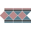 TopCer Borders Strand 2 Бордюр 19x42,2 см, Португалия, под мозаику - фото 1