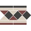 TopCer Borders Melbourne 2 B Бордюр 20,1x28 см, Португалия, под мозаику - фото 1
