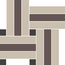 TopCer Contemporaneo Weave 6 Stp Мозаика 24x24 см, Португалия, под мозаику - фото 1