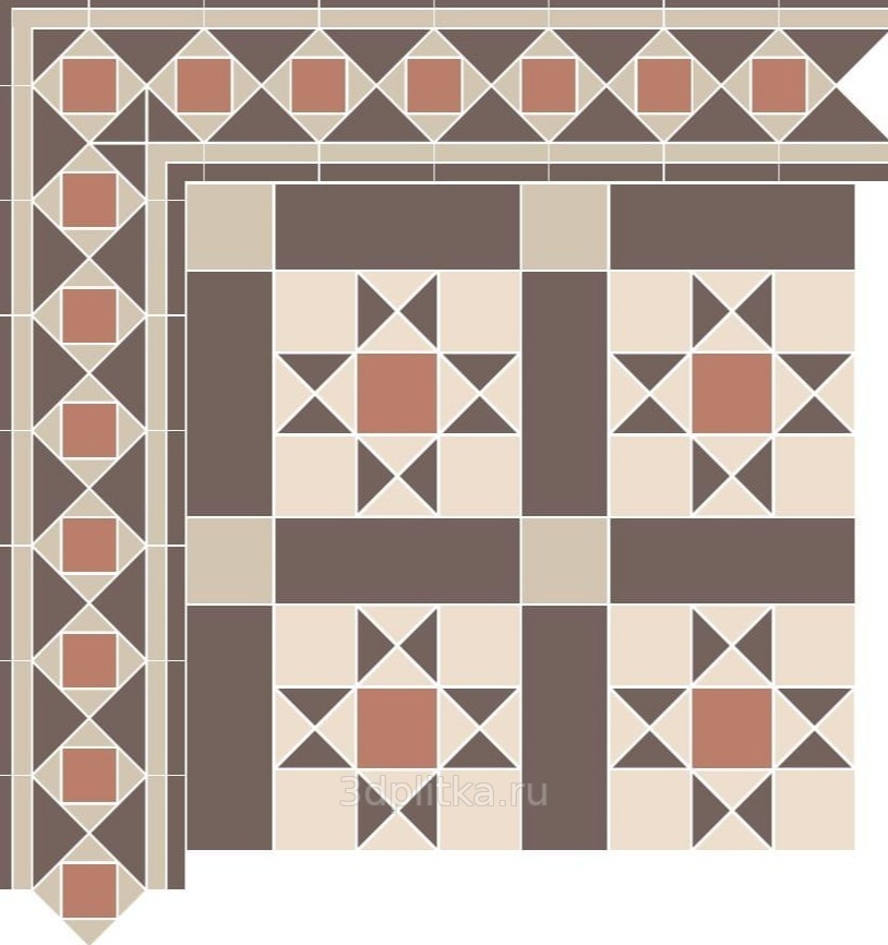 TopCer Derby керамогранит, Португалия, под мозаику - фото интерьера 1