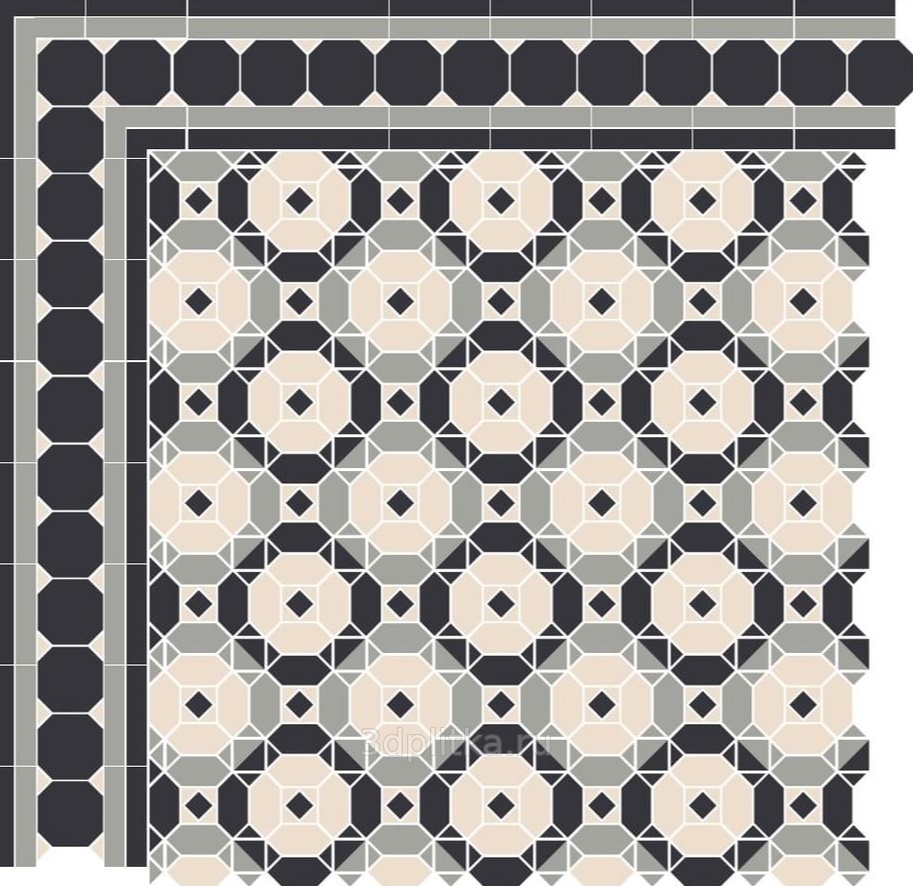 TopCer Hamburg керамогранит, Португалия, под мозаику - фото интерьера 1