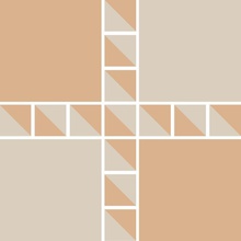 TopCer Malaga A Sheet Декор 35,1x35,1 см, Португалия, под мозаику - фото 1 - фото 1