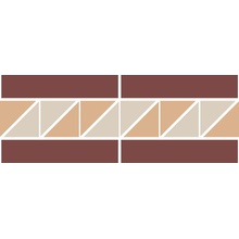 TopCer Malaga B Border Бордюр 11,3x30 см, Португалия, под мозаику - фото 1 - фото 1