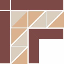 TopCer Malaga B Corner Угол 13x18 см, Португалия, под мозаику - фото 1 - фото 1