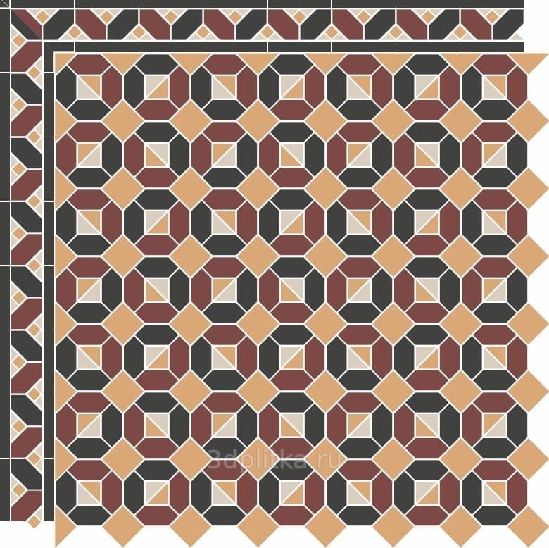 TopCer Manama керамогранит, Португалия, под мозаику - фото интерьера 1