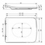 Toto SX TC512F/TC512G С микролифтом Белая Крышка-сиденье 49,3x38,8x6,8 см, Япония - фото 3