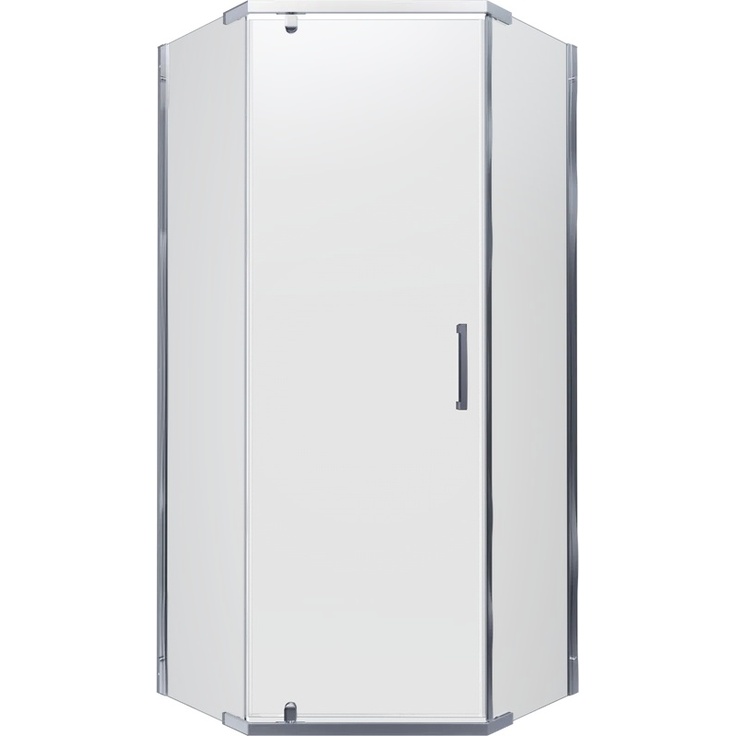 Тритон Дека -Хром 90х90, профиль хром, стекло прозрачное Душевой уголок 88x88x190 см, Россия - фото 1 Тритон Дека -Хром 90х90, профиль хром, стекло прозрачное Душевой уголок 88x88x190 см, Россия - фото 1