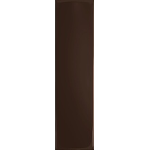 Tubadzin Groove Brown Gloss Настенная плитка 7,8x29,8 см, Польша, под кирпич  - фото 1 - фото 1