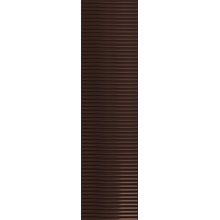 Tubadzin Groove Brown 1 Gloss Настенная плитка 7,8x29,8 см, Польша, под камень  - фото 1 - фото 1