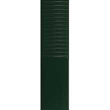Tubadzin Groove Green 2 Gloss Настенная плитка 7,8x29,8 см, Польша, под камень  - фото 1 - фото 1