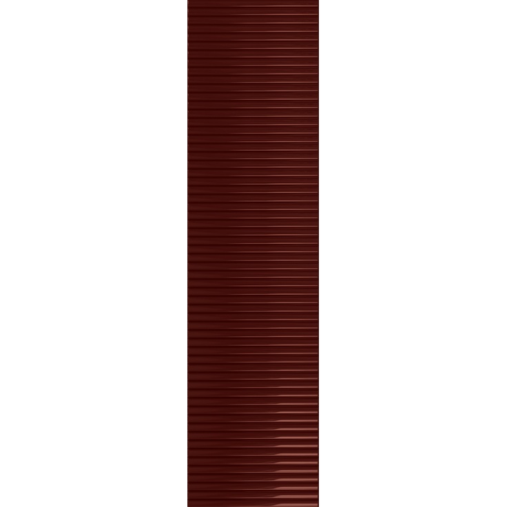 Tubadzin Groove Burgundy 1 Gloss Настенная плитка 7,8x29,8 см, Польша, под камень - фото 1 Tubadzin Groove Burgundy 1 Gloss Настенная плитка 7,8x29,8 см, Польша, под камень - фото 1