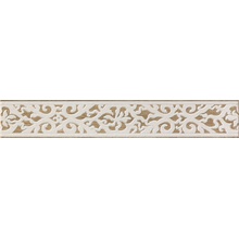 Tubadzin Ilma L Ornament Бордюр 7,1x44,8 см, Польша, под дерево - фото 1 - фото 1
