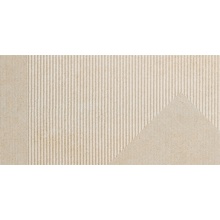 Tubadzin Modular Glitch Ivory 3 Настенная плитка 59,8x119,8 см, Польша, под камень  - фото 1 - фото 1