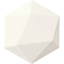 Tubadzin Origami W White Hex Настенная плитка 11x12,5 см, Польша, ничего - фото 1 - фото 1