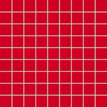 Tubadzin Pastele MS Kwadratowa Czerwony Мозаика 30,1x30,1 см, Польша, под мозаику - фото 1 - фото 1