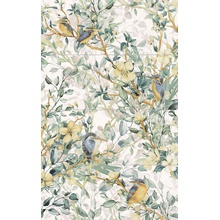 Tubadzin Perla 4-elementowy Birds Панно 59,8x149,8 см, Польша, под обои  - фото 1 - фото 1