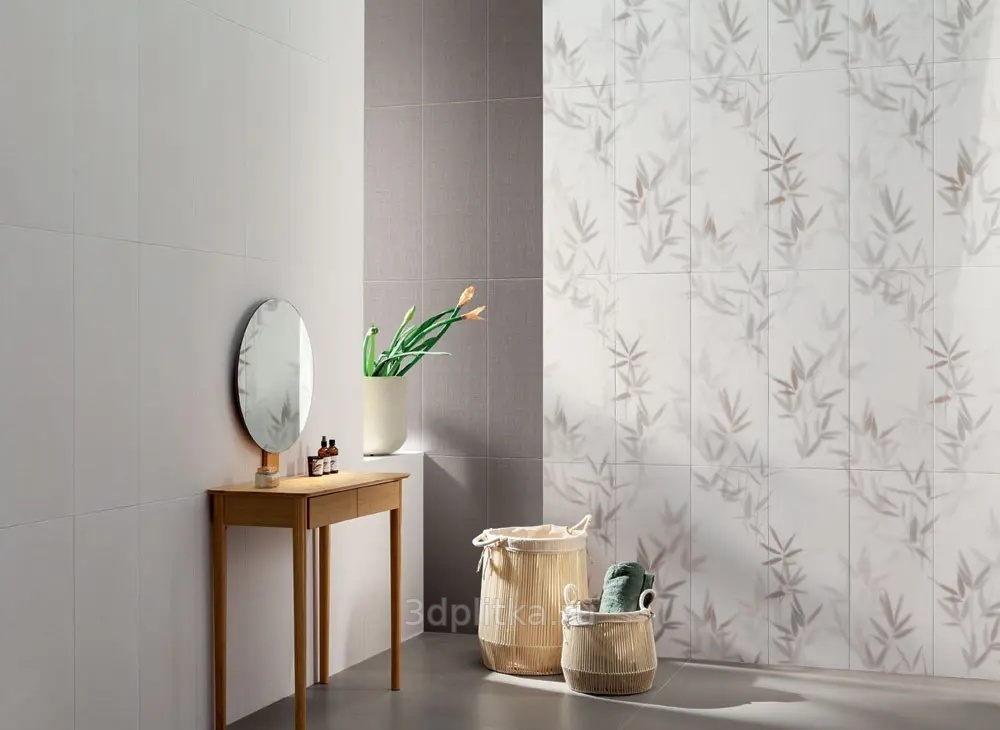 Tubadzin Tori Take 29,8x74,8 см, керамика, Польша, под обои  - фото интерьера 1