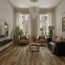 Tulesna Hard 1044-3 Oplot Каменно-полимерная плитка (SPC) 122x18,3x0,5 см - фото 1 - фото 3