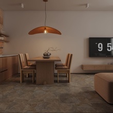 Tulesna Stone 1009-4 Chrome Harbor Каменно-полимерная плитка (SPC) 60,8x13,4x0,4 см - фото 1 - фото 4