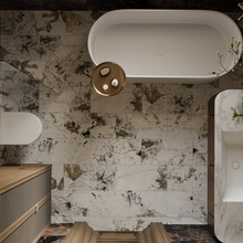 Tulesna Stone 1009-11 Graviton Каменно-полимерная плитка (SPC) 60,8x13,4x0,4 см - фото 1 - фото 3