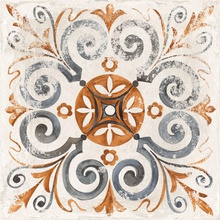 Tuscania Ceramiche Fruhling Dekore Lilie Керамогранит 20x20 см, Италия, под обои  - фото 1 - фото 1